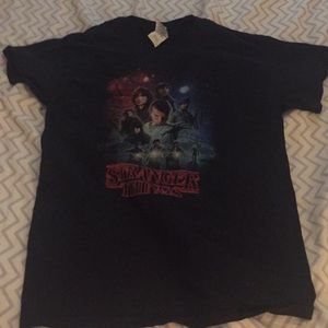 Stranger Things black T shirt